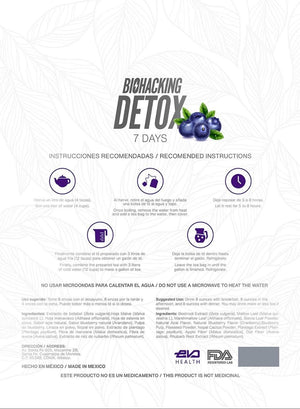 Biohacking Detox - Adelgazante